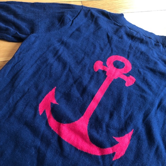 Macbeth Collection Margaret Josephs Anchor Sweater - Picture 7 of 9